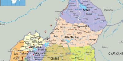 Kamerun kartta-alueet